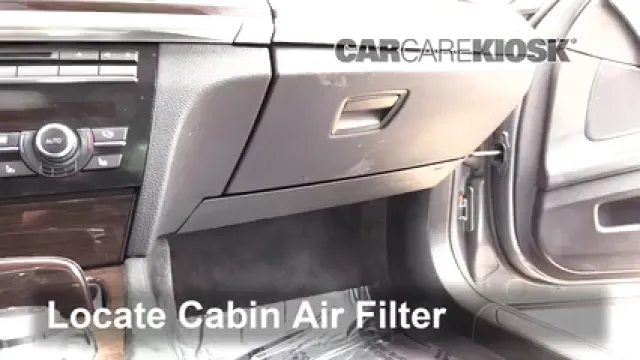 2010 BMW 750Li 4.4L V8 Turbo Air Filter (Cabin) Replace